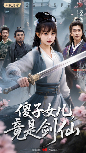 傻子女儿竟是剑仙（50集）每日坚持分享短剧