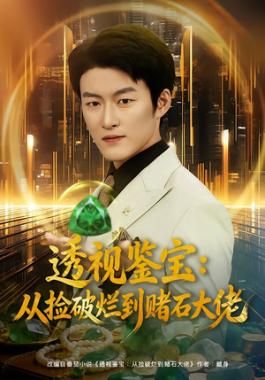 透视鉴宝：从捡破烂到赌石大佬（80集）短剧熬夜也想看完的短剧