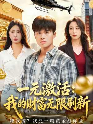 一元激活：我的财富无限刷新（80集）超好看短剧追不停